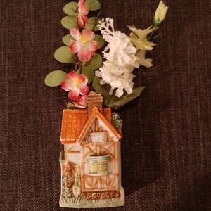 Vintage Japanese Wall Pocket (Planter)